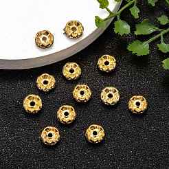 Iron Crystal Rhinestone Spacer Beads&nbsp;RB-A008-8MM-G