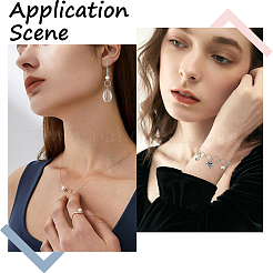 4 Styles Brass Open Rings&nbsp;KK-SC0005-49P