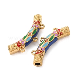 304 Stainless Steel Enamel Curved Tube Chandelier Component Links&nbsp;STAS-D263-17C-G