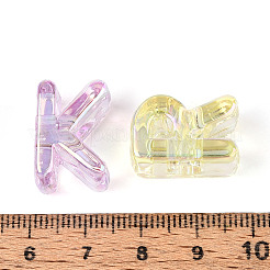 UV Plating Transparent Acrylic Beads&nbsp;PACR-T017-13M