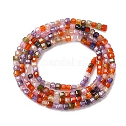 Cubic Zirconia Bead Strands&nbsp;ZIRC-P109-01A-12