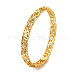 Brass Bangles for Women&nbsp;BJEW-D313-03G