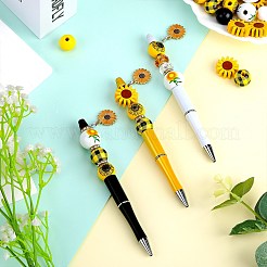DIY Yellow Series Beadable Pen Making Kit&nbsp;DIY-SZ0009-94