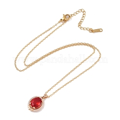 304 Stainless Steel Cable Chain Necklaces&nbsp;NJEW-P309-03G