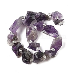 Natural Amethyst Beads Strands&nbsp;G-Q023-F01-01