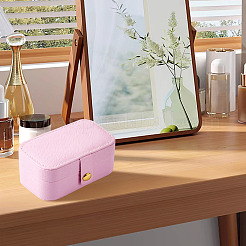 1Pc PU Imitation Leather Jewelry Box&nbsp;LBOX-TA0001-01B