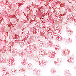 200Pcs Flower & Butterfly Resin Cabochons&nbsp;CRES-TA0001-89E
