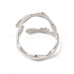 Non-Tarnish 304 Stainless Steel Cuff Finger Ring&nbsp;X-RJEW-E063-32P