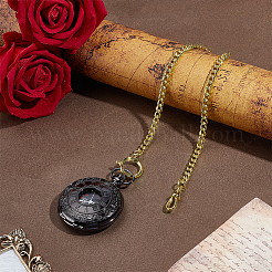 2Pcs Iron Clip Pocket Watch Chain&nbsp;DIY-GA0009-69G