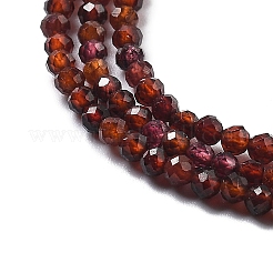 Natural Garnet Beads Strands&nbsp;LS-G-H079-A01-01A