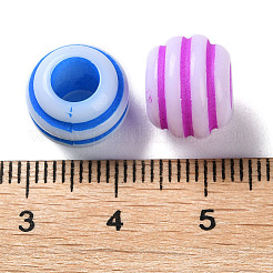 Opaque Acrylic European Beads&nbsp;SACR-P031-01A