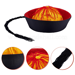 Polyester Traditional Chinese Qing Dynasty Official Hat&nbsp;AJEW-WH0410-576