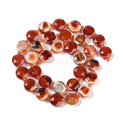 Natural Red Agatae Beads Strands&nbsp;G-C116-A50-01