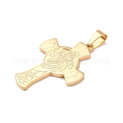 304 Stainless Steel Charms&nbsp;STAS-P421-05G
