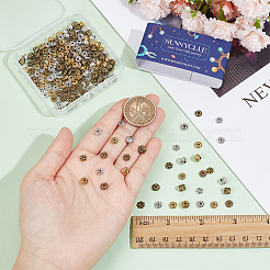 240Pcs 12 Styles Tibetan Style Alloy Spacer Beads&nbsp;TIBEB-SC0001-29