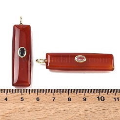 Natural Carnelian Pendants&nbsp;G-H318-03G-07