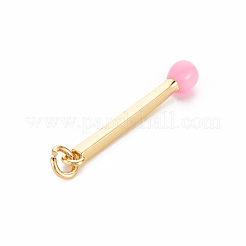 Brass Enamel Pendants&nbsp;KK-S362-032K-NR