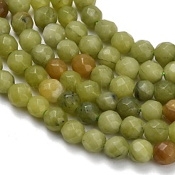 Natural Sinkiang Jade Beads Strands&nbsp;G-L642-F06-4mm