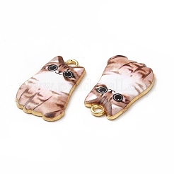 Alloy Enamel Pendants&nbsp;X-ENAM-M046-12G-C