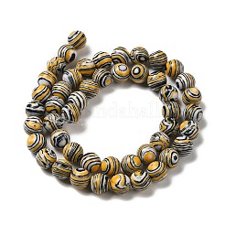 Synthetic Malachite Dyed Beads Strands&nbsp;G-P507-02A-04