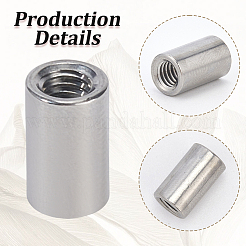 40Pcs 304 Stainless Steel Ear Nuts&nbsp;DIY-BBC0002-61