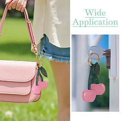 1Pc PU Leather Alloy Keychains&nbsp;KEYC-TA0001-46B