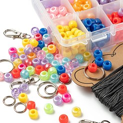 1 Box 13 Colors 325Pcs Plastic Barrel Beads&nbsp;DIY-LS0003-02
