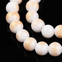 Natural Mashan Jade Beads Strands&nbsp;G-A255-A01-04H