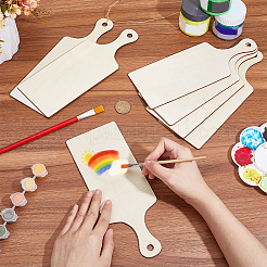 40Pcs Rectangle Unfinished Wood Cutouts&nbsp;DIY-PH0034-73