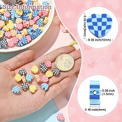180Pcs 6 Colors Handmade Polymer Clay Beads&nbsp;CLAY-CJ0001-60