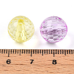 Transparent Acrylic Beads&nbsp;X-TACR-N019-02