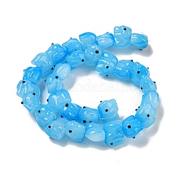 Handmade Transparent Glass Beads&nbsp;GLAA-N0028-01B