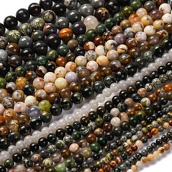 Natural Mixed Gemstone Beads Strands&nbsp;G-F591-03B