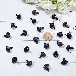 30Pcs Plastic Craft Dog Noses&nbsp;DOLL-GO0001-01B