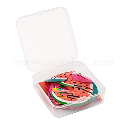 24Pcs 4 Style Baking Paint Iron Snap Hair Clips&nbsp;PHAR-LS0001-03