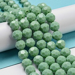 Opaque Glass Beads Stands&nbsp;EGLA-A035-P10mm-D20