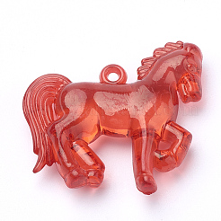 Transparent Acrylic Pendants&nbsp;TACR-T002-02