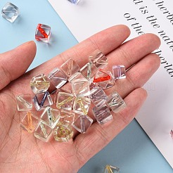 Transparent Acrylic Beads&nbsp;X-TACR-S154-25A