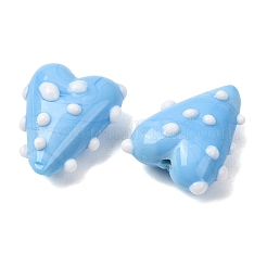Handmade Lampwork Enamel Beads&nbsp;LAMP-Z025-01G