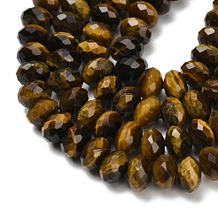 Natural Tiger Eye Beads Strands&nbsp;G-C259-A01-6x10mm-02