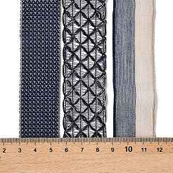 9 Yards 3 Styles Polyester Ribbon&nbsp;SRIB-A014-F06