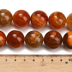 Natural Dragon Veins Agate Beads Strands&nbsp;GG-L001-L01-02B
