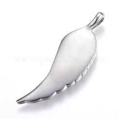 316 Surgical Stainless Steel Big Pendants&nbsp;STAS-P114-08P