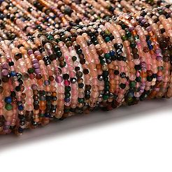 Natural & Synthetic Mixed Gemstone Beads Strands&nbsp;G-RM2025-A16-2mm-C