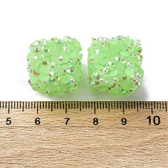 Resin Rhinestone Beads&nbsp;OACR-U009-01A