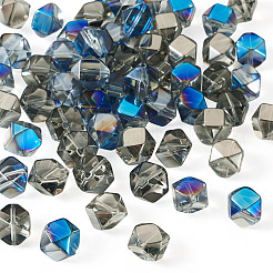 60Pcs 2 Colors Electroplate Glass Beads&nbsp;EGLA-TADJ0001-19A
