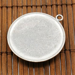 25mm Transparent Clear Domed Glass Cabochon Cover for Photo Pendant Making&nbsp;TIBEP-X0010-FF