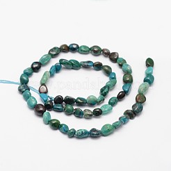 Nuggets Natural Chrysocolla Beads Strands&nbsp;X-G-N0164-10