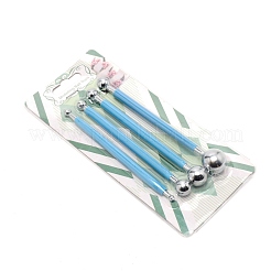 4Pcs Polymer Clay Sculpture Tool&nbsp;TOOL-WH0136-19
