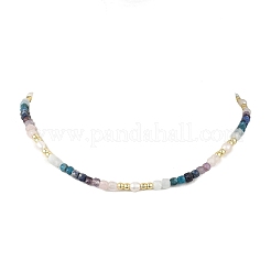 Gemstone & Electroplate Non-magnetic Synthetic Hematite Beads Beaded Necklaces & Bracelet Jewelry Sets for Women&nbsp;SJEW-JS01380